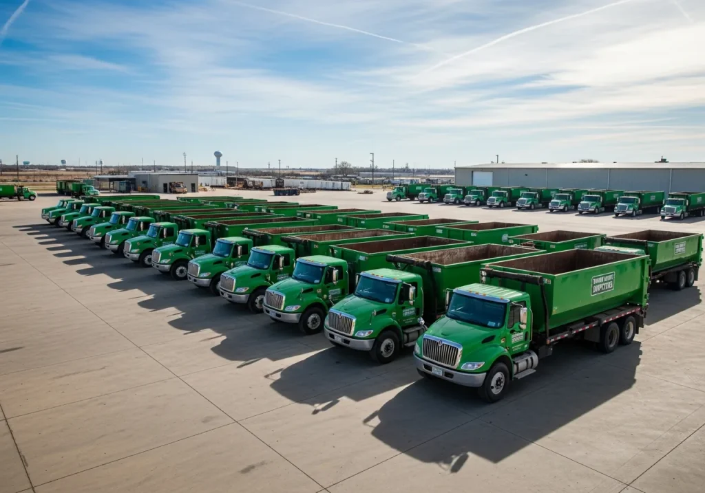 affordable dumpster rental fleet Tarrant County TX professional local company